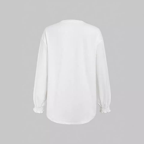 Loose Casual Long Sleeves Versatile Top