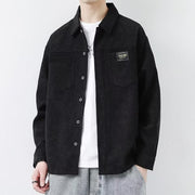 Corduroy Jacket Men's Casual Long-sleeved Shirt
