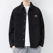 Corduroy Jacket Men's Casual Long-sleeved Shirt