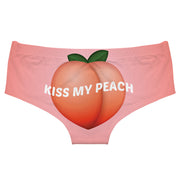 Alphabet Cartoon Tentacle Printed Seamless And Breathable Women's Underwear