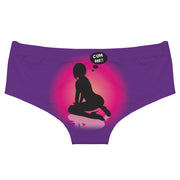 Alphabet Cartoon Tentacle Printed Seamless And Breathable Women's Underwear