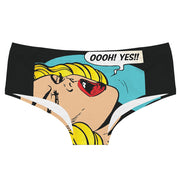 Alphabet Cartoon Tentacle Printed Seamless And Breathable Women's Underwear