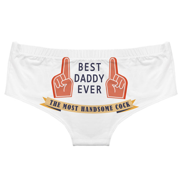 Alphabet Cartoon Tentacle Printed Seamless And Breathable Women's Underwear