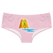 Alphabet Cartoon Tentacle Printed Seamless And Breathable Women's Underwear