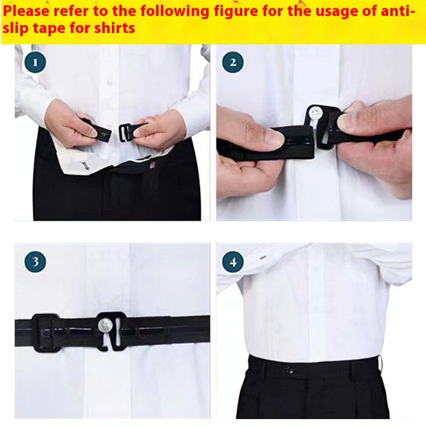 Men's Shirt Non-slip Band Shirt Anti-slip Fantastic